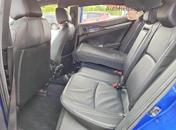 SHHFK7H99LU210343 2020 HONDA CIVIC Blue Widok tylnych siedzeń