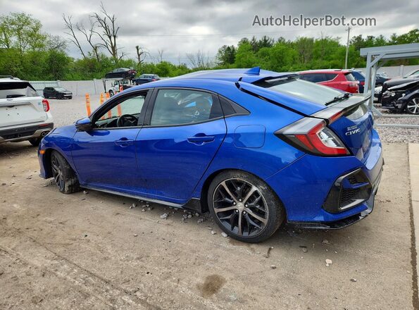 SHHFK7H99LU210343 2020 HONDA CIVIC Blue Tył lewy