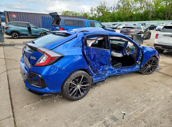 SHHFK7H99LU210343 2020 HONDA CIVIC Blue Tył prawy