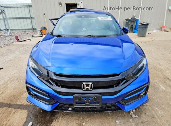 SHHFK7H99LU210343 2020 HONDA CIVIC Blue Widok z przodu