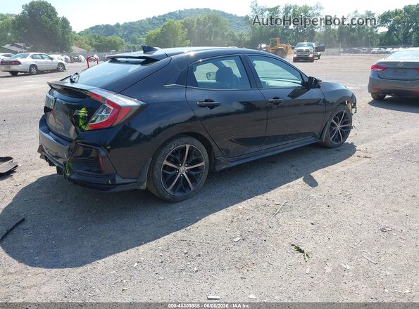 SHHFK7H99LU218054 2020 HONDA CIVIC Black უკანა მარჯვენა