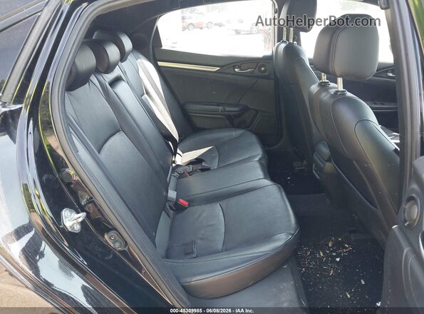 SHHFK7H99LU218054 2020 HONDA CIVIC Black VIN კოდის სტიკერის ხედი