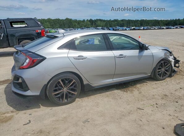 SHHFK7H99MU206617 2021 HONDA CIVIC Silver Հետևի աջ