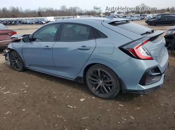 SHHFK7H99MU405795 2021 HONDA CIVIC Blue Rear left