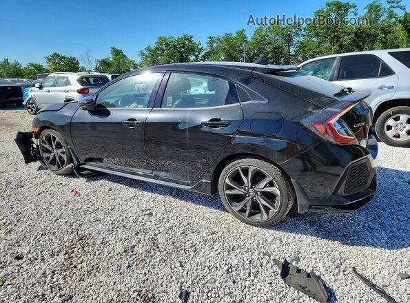 SHHFK7H9XKU408850 2019 HONDA CIVIC Черный 