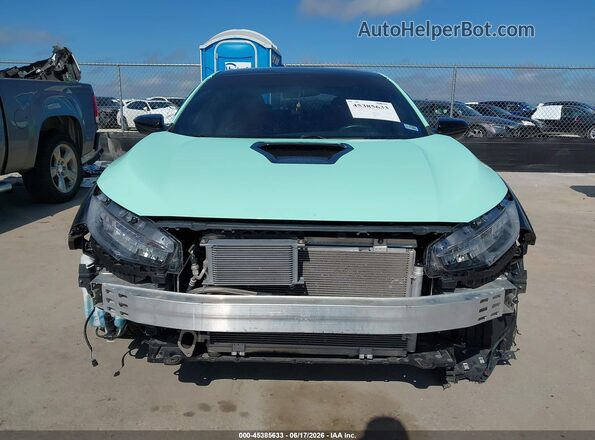 SHHFK8G71HU200175 2017 HONDA CIVIC Green Вид спереду