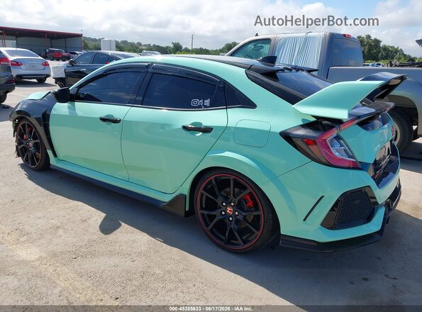 SHHFK8G71HU200175 2017 HONDA CIVIC Green Задня ліва чверть