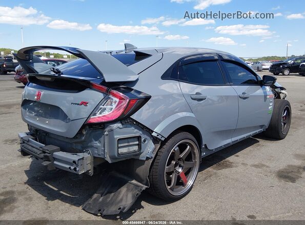 SHHFK8G74MU202500 2021 HONDA CIVIC Gray Rear right