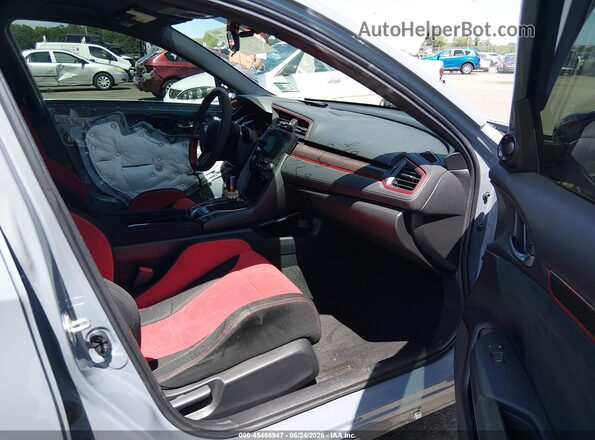 SHHFK8G74MU202500 2021 HONDA CIVIC Gray Front interior view