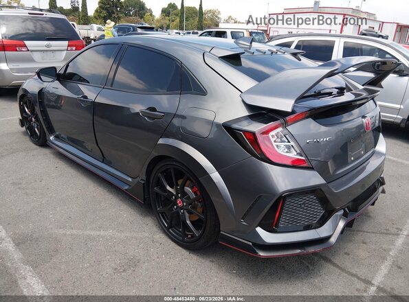 SHHFK8G75KU203376 2019 HONDA CIVIC TYPE R Gray Tył lewy