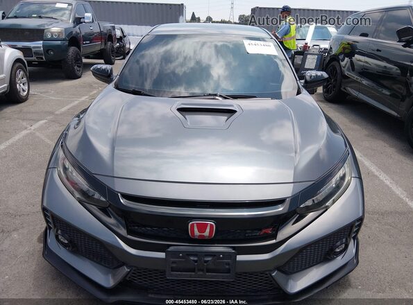 SHHFK8G75KU203376 2019 HONDA CIVIC TYPE R Gray Widok zestawu wskaźników