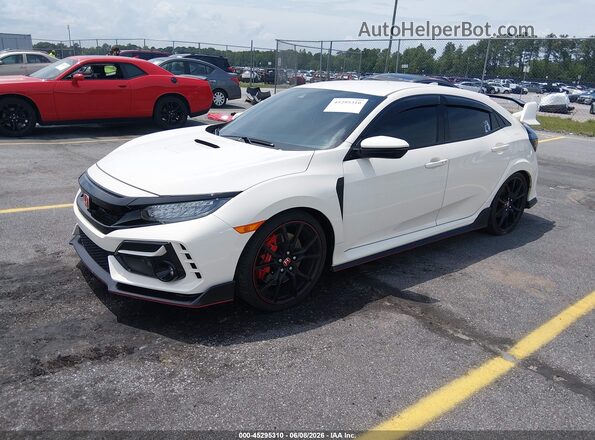 SHHFK8G77LU201579 2020 HONDA CIVIC TYPE R White Przód lewy