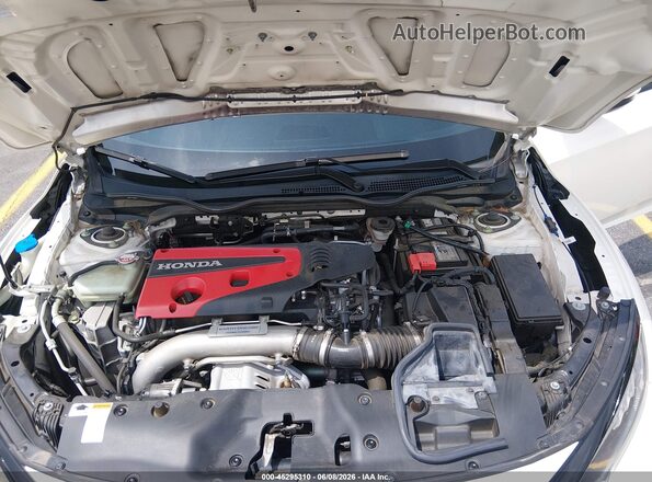 SHHFK8G77LU201579 2020 HONDA CIVIC TYPE R White Widok z tyłu