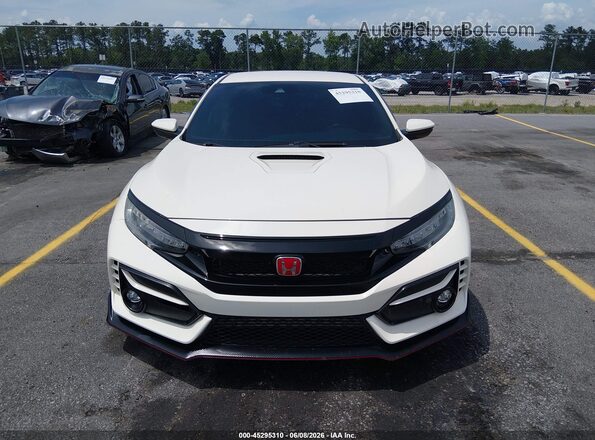 SHHFK8G77LU201579 2020 HONDA CIVIC TYPE R White Widok zestawu wskaźników
