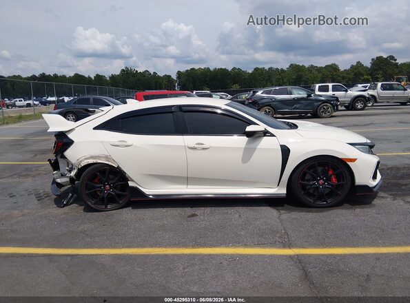 SHHFK8G77LU201579 2020 HONDA CIVIC TYPE R White Widok wnętrza z tyłu