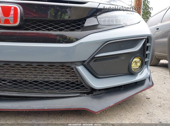 SHHFK8G77MU205861 2021 HONDA CIVIC Gray Widok z przodu