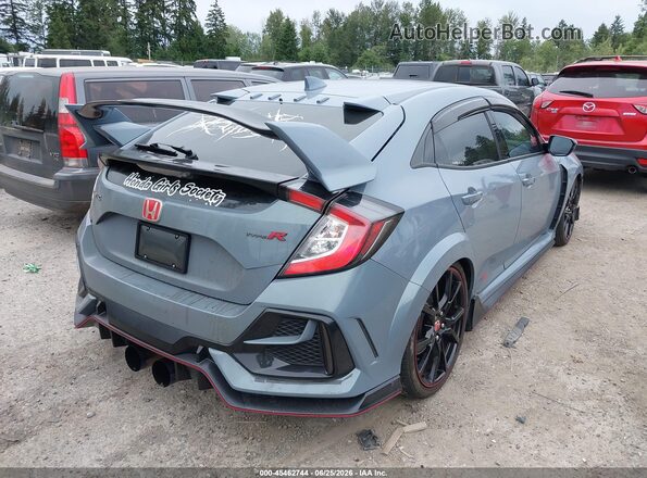 SHHFK8G77MU205861 2021 HONDA CIVIC Gray Tył prawy