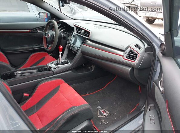 SHHFK8G77MU205861 2021 HONDA CIVIC Gray Widok wnętrza z przodu
