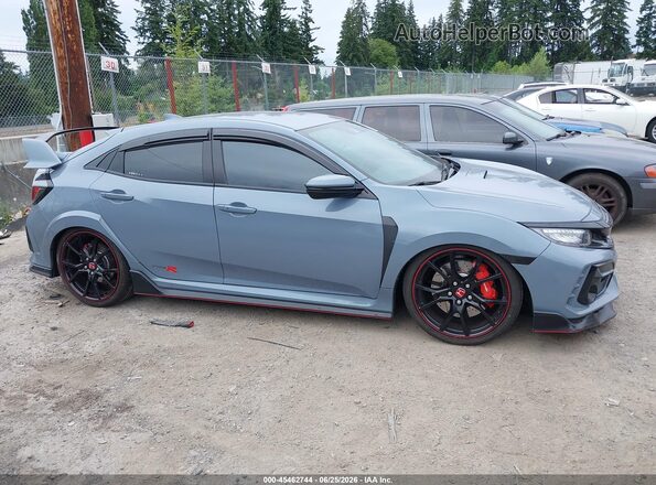 SHHFK8G77MU205861 2021 HONDA CIVIC Gray Widok wnętrza z tyłu