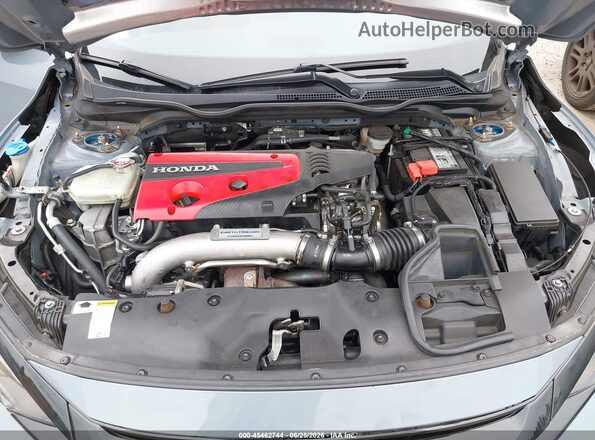 SHHFK8G77MU205861 2021 HONDA CIVIC Gray Widok z tyłu