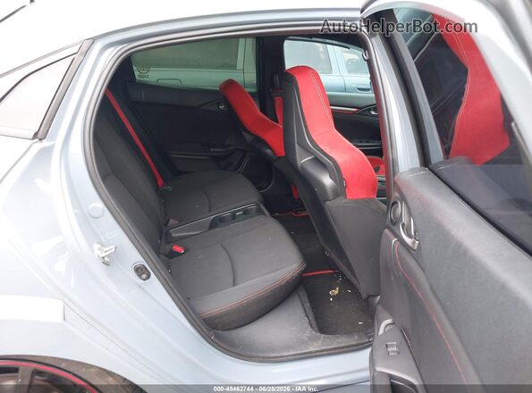 SHHFK8G77MU205861 2021 HONDA CIVIC Gray Widok naklejki z numerem VIN