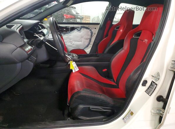 SHHFK8G7XJU201086 2018 HONDA CIVIC White Widok wnętrza z przodu