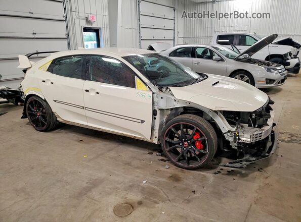SHHFK8G7XJU201086 2018 HONDA CIVIC White Przód prawy