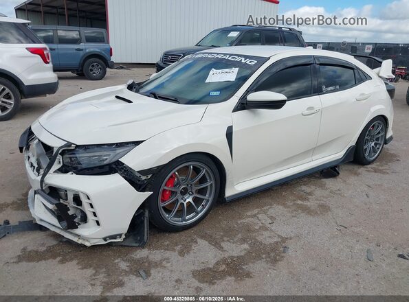SHHFK8G7XKU203549 2019 HONDA CIVIC White Передня ліва чверть
