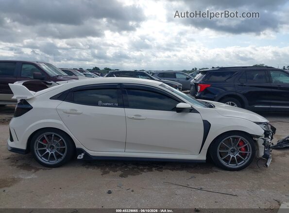 SHHFK8G7XKU203549 2019 HONDA CIVIC White Вид задньої частини салону
