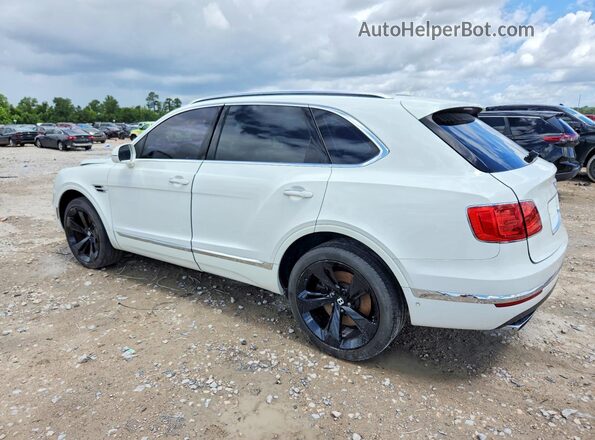 SJAAC2ZV0JC018473 2018 BENTLEY BENTAYGA White Trasero izquierdo