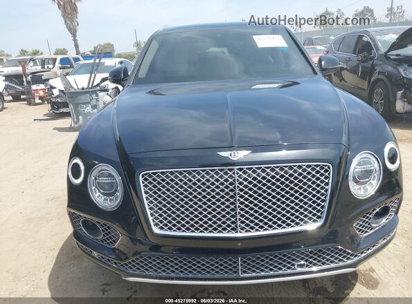 SJAAC2ZV1HC015687 2017 BENTLEY BENTAYGA Black Instrument cluster view