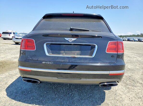 SJAAC2ZV5HC016003 2017 BENTLEY BENTAYGA Black Հետևի տեսք