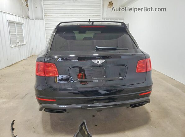 SJAAC2ZVXJC018884 2018 BENTLEY BENTAYGA Black Vista trasera