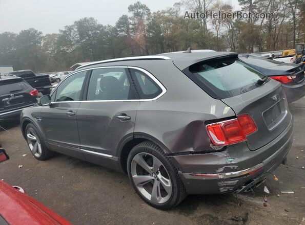 SJAAC4ZV3JC017765 2018 BENTLEY BENTAYGA Gray Rear left