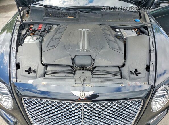 SJAAM2ZV1KC026743 2019 BENTLEY BENTAYGA Black Вид підкапотного простору