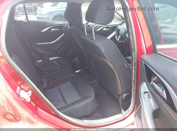 SJKCH5CP0HA033000 2017 INFINITI QX30 Red VIN sticker view