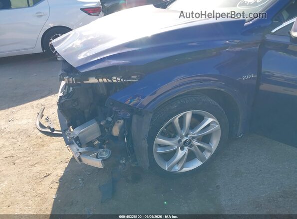 SJKCH5CP3HA016420 2017 INFINITI QX30 Blue Front interior view