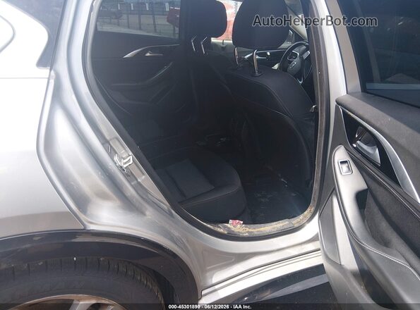 SJKCH5CP5HA033672 2017 INFINITI QX30 Silver Widok naklejki z numerem VIN
