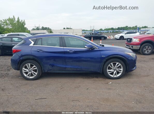 SJKCH5CP6HA024897 2017 INFINITI QX30 Blue Սալոնի հետևի տեսք