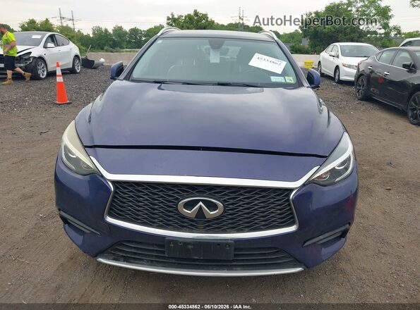 SJKCH5CP6HA024897 2017 INFINITI QX30 Blue Սարքավորումների վահանակի տեսք