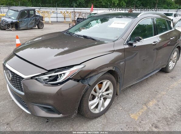 SJKCH5CP7KA011728 2019 INFINITI QX30 Brown Front view