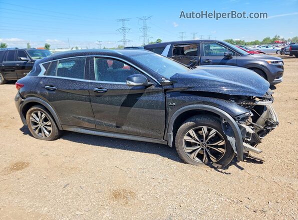 SJKCH5CR2HA021268 2017 INFINITI QX30 Black Delantero derecho