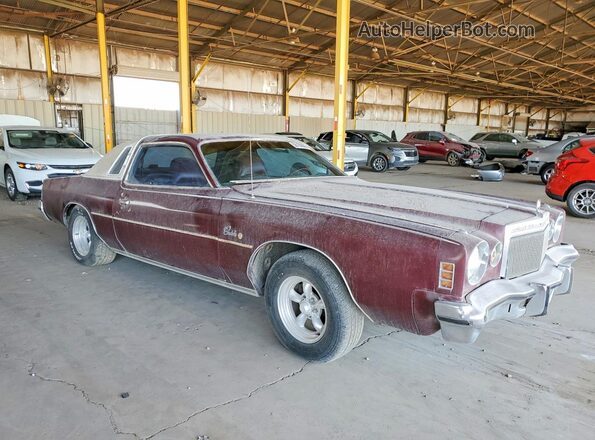 SS22K6R152334 1976 CHRYSLER CORDOBA Бордовый 