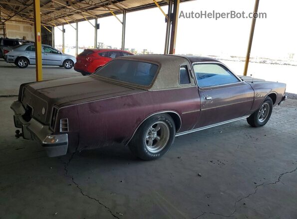 SS22K6R152334 1976 CHRYSLER CORDOBA Бордовый 