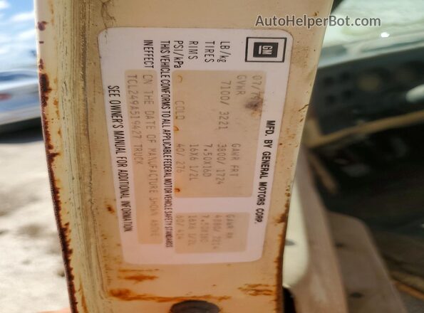 TCL249A519427 1979 CHEVROLET C/K 10 Tan 