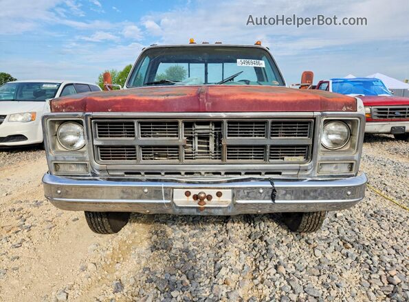 TCS349B533630 1979 GMC C3500 White Widok z przodu