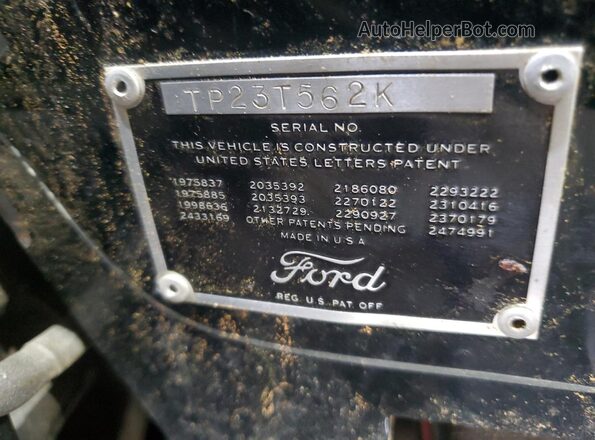 TP23T562K 1923 FORD MODEL Black 
