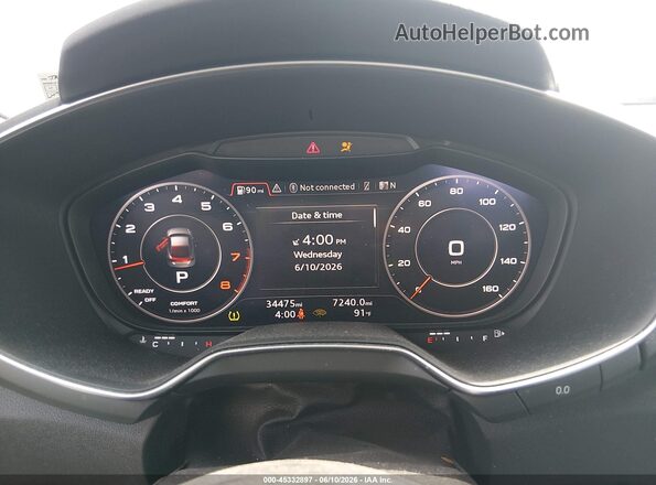 TRUAEAFVXM1002813 2021 AUDI TT Черный Вид задних сидений