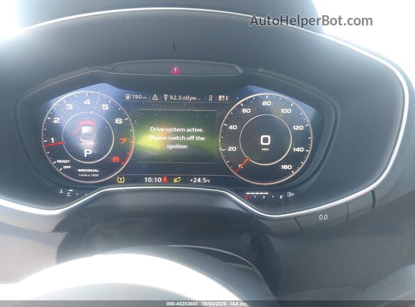 TRUAEAFVXN1001341 2022 AUDI TT Белый Вид задних сидений