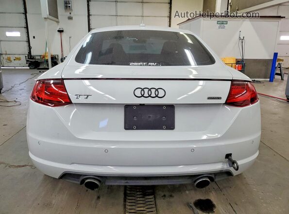 TRUC5AFV0J1013906 2018 AUDI TT White Rear view